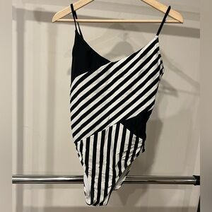 Black & White Summersalt Bathing Suit